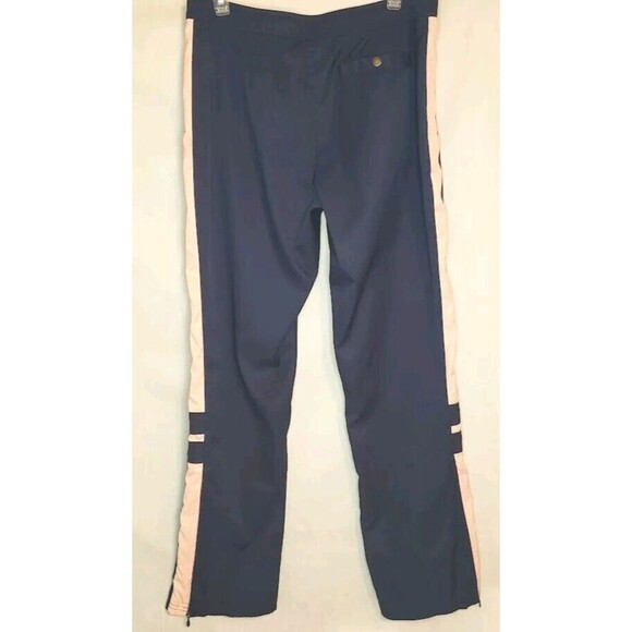 Nike Navy (Color Pink/Dark Blue) Track Pants Size M (8-10) Pockets - Picture 2 of 12